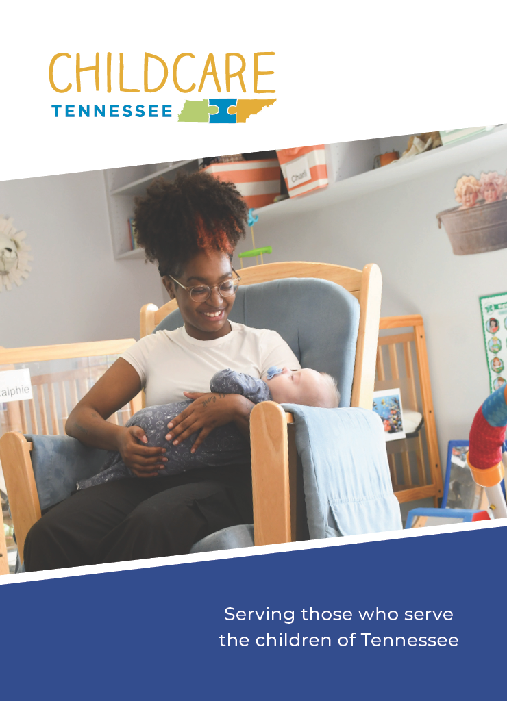 Page one of ChildcareTennessee's 2023 Annual Report.